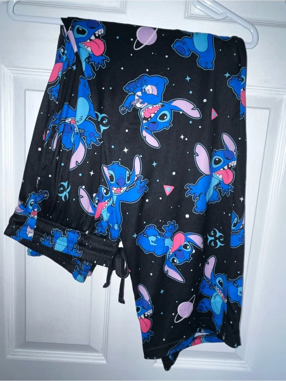 Disney Kids 'Team Trouble' Stitch Graphic Tee - White/Blue XXL and pants Medium